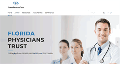 Desktop Screenshot of flphysicianstrust.org