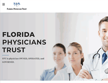 Tablet Screenshot of flphysicianstrust.org